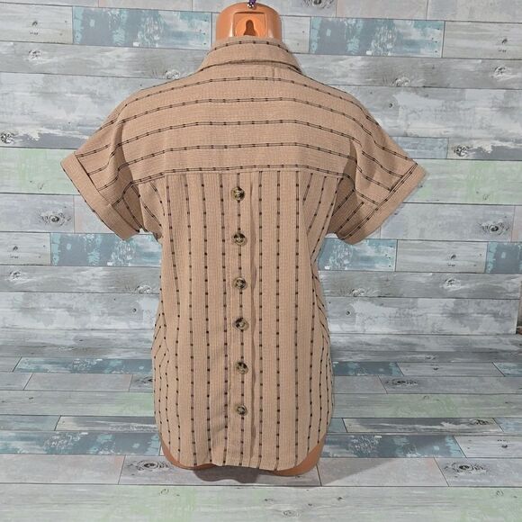 Buckle Black Shirt/Top/Blouse sz X-Small - Picture 3 of 4